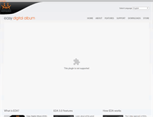 Tablet Screenshot of easydigitalalbum.com